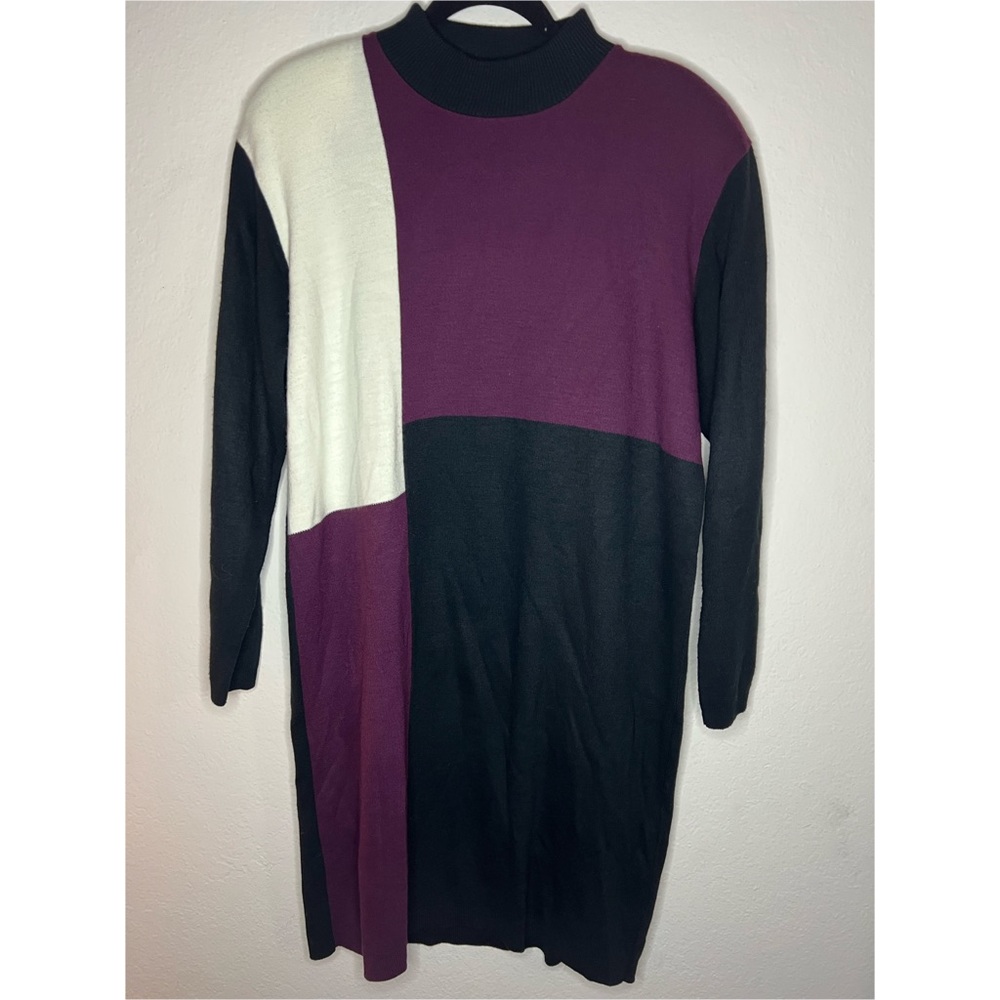 Vintage Karen Lessly Light
Knit Sweater Dress Women's